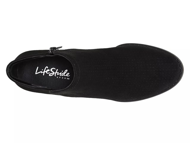Lifestride black booties discount