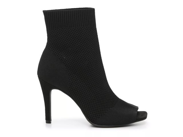 Mia Saddie Peep-Toe Boot - Free Shipping