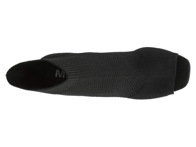 Dsw black peep toe booties shop