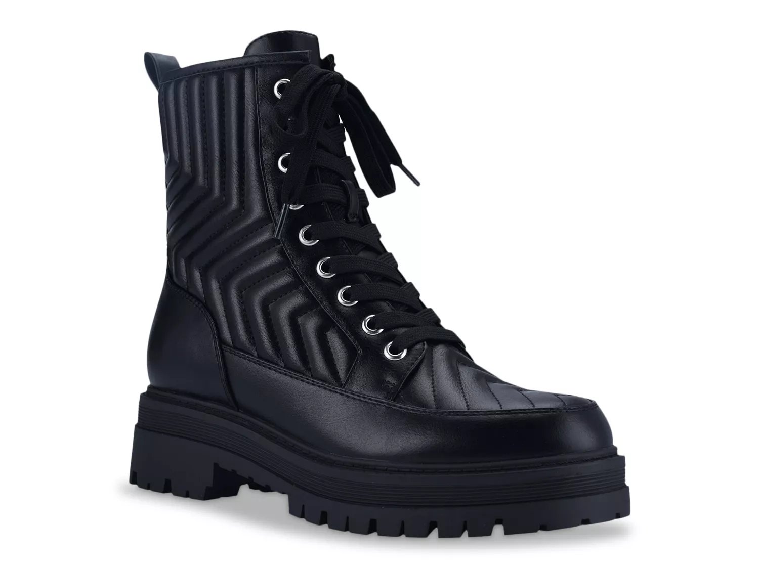 Marc fisher lanie sales combat boot black