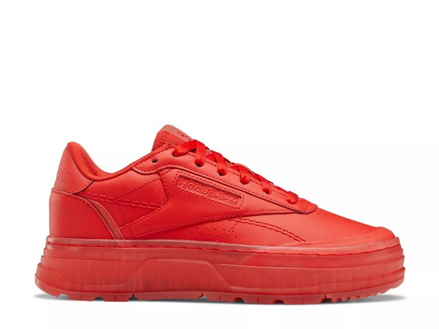Reebok club c red deals