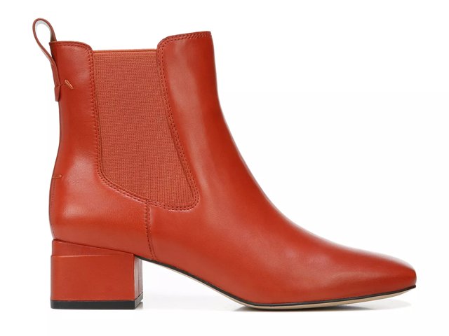 franco waxton block heel bootie
