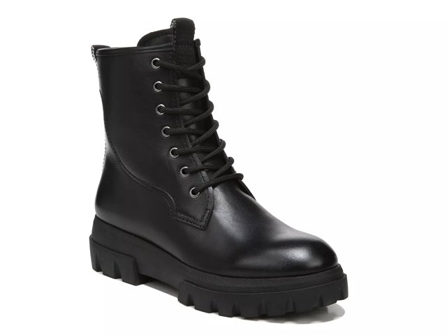 Franco sarto canon leather combat boots online