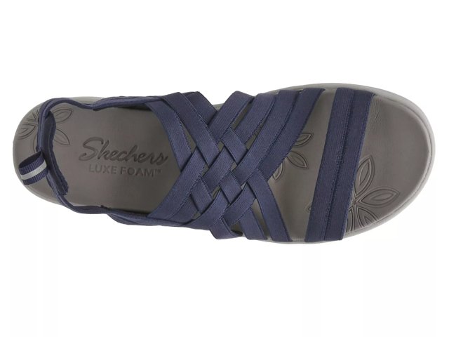 Skechers luxe foam wedge sandals new arrivals