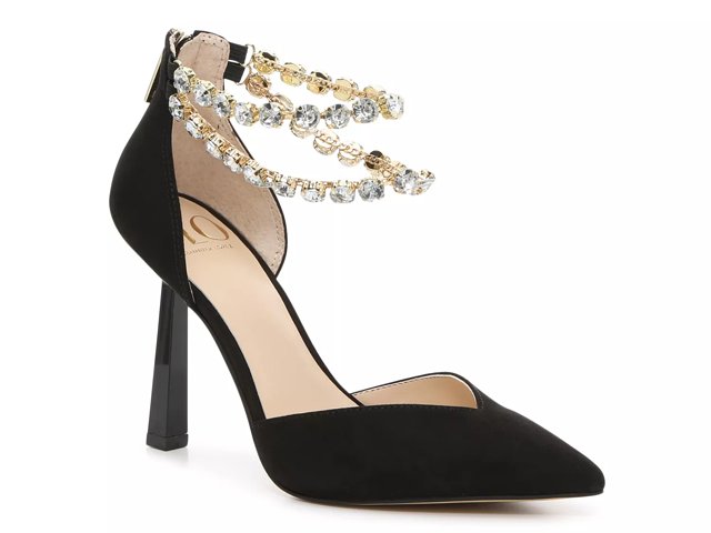 Dsw black heels with ankle strap outlet