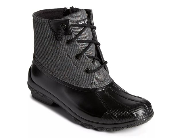 Sperry syren gulf duck boot black grey cheap