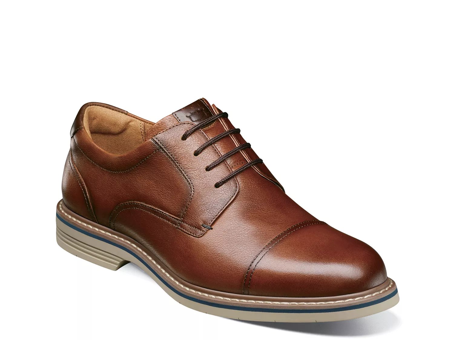 Florsheim Norwalk Cap Toe Oxford | Men's | Cognac | Size 12 | Oxfords | Cap Toe