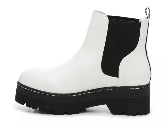 dsw platform chelsea boots