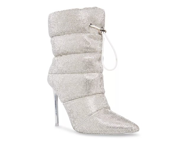 Silver booties dsw cheap
