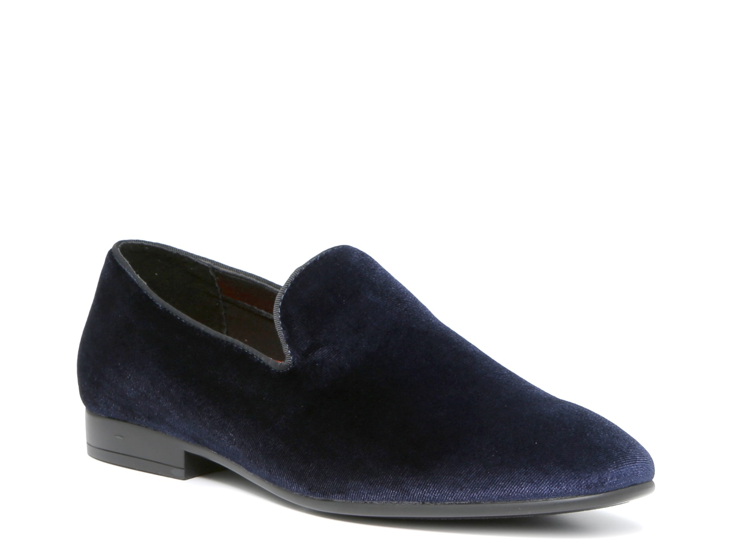 dsw blue loafers