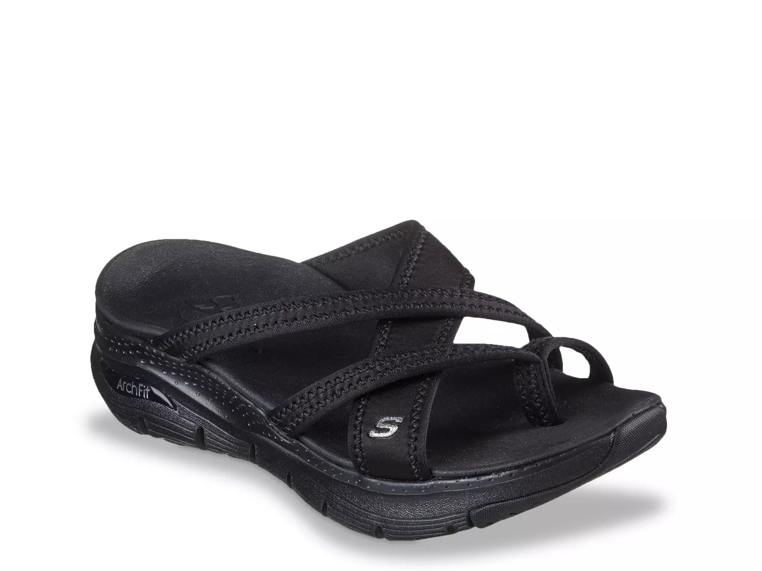 Extreme armoede Eigenaardig Maak plaats Skechers Cali Arch Fit New Start Wedge Sandal - Women's - Free Shipping |  DSW