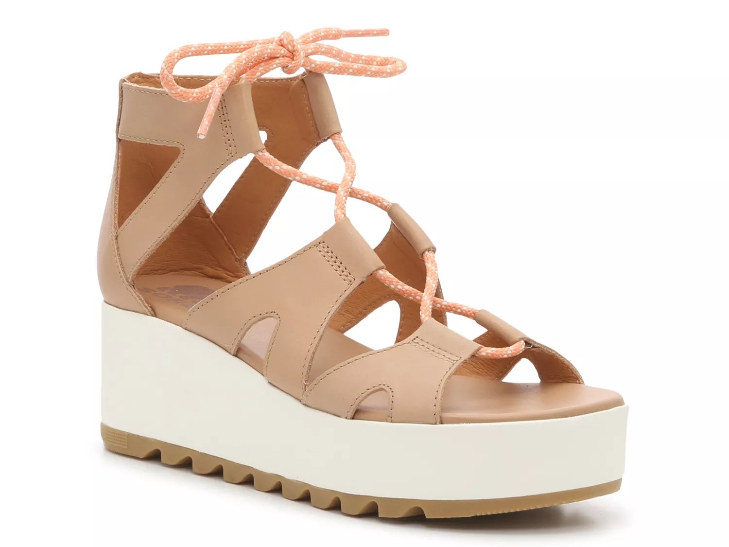 sorel lace up sandals