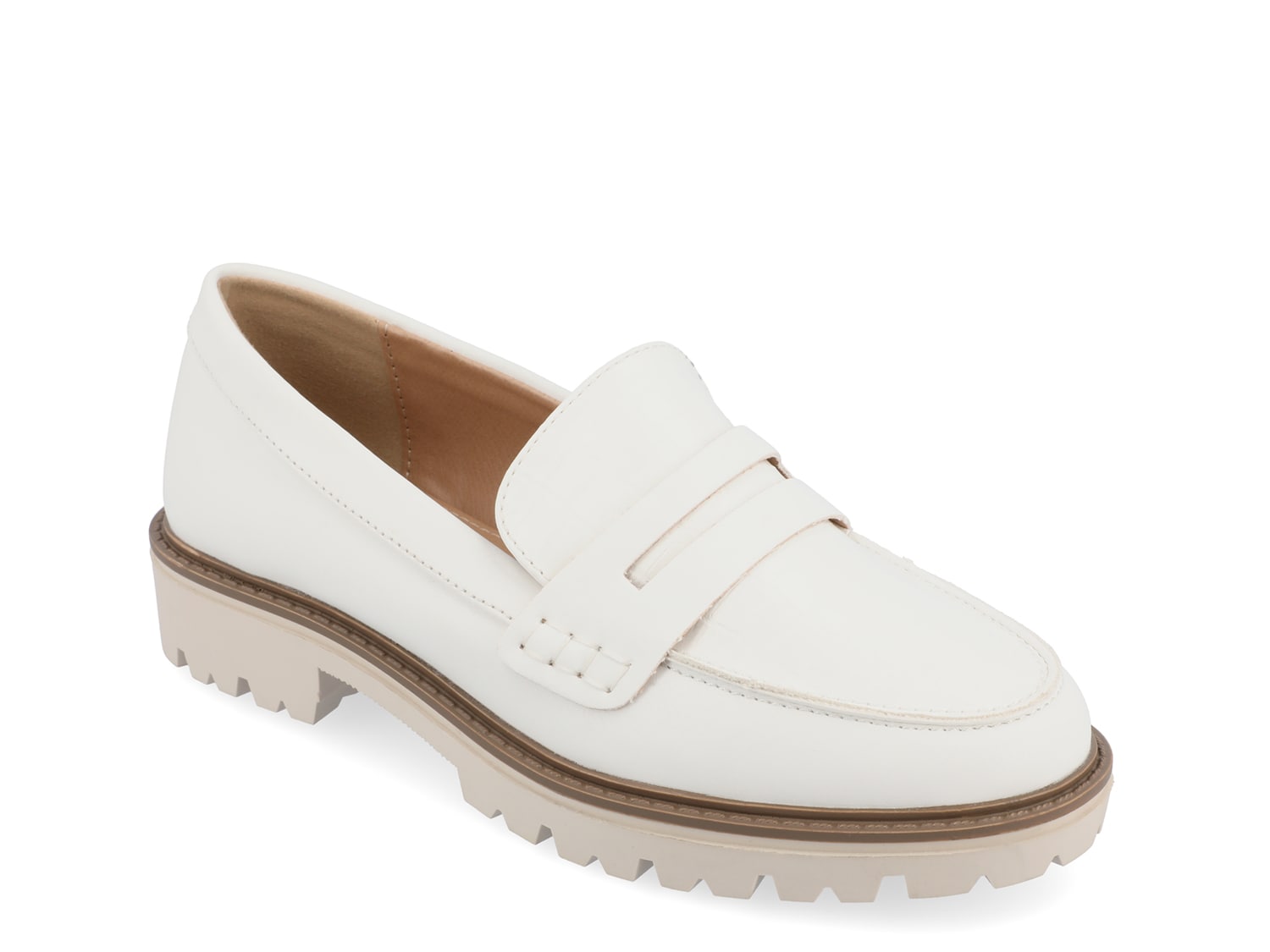 dsw white loafers