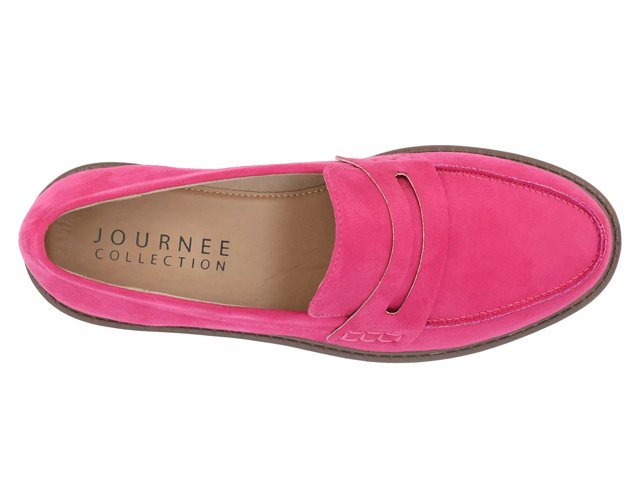 Pink penny loafers on sale