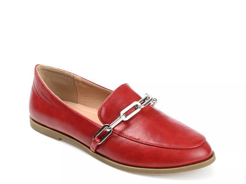 Dsw hot sale red loafers