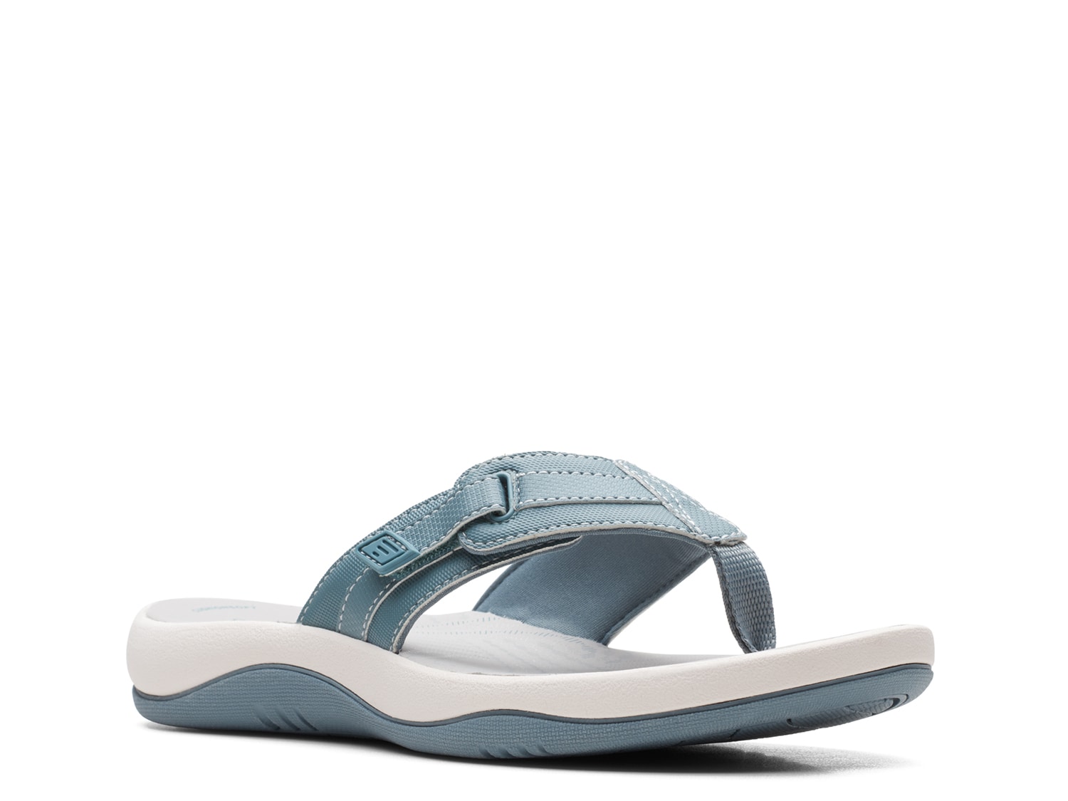 clarks summer soft footbed orthopedic sponge sandals