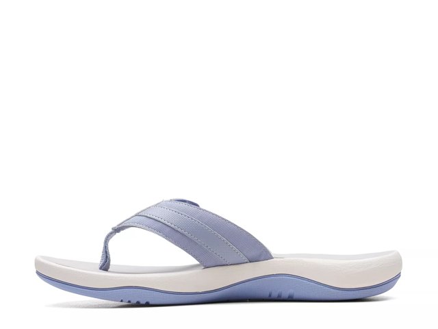 Clarks Sunmaze Shine Flip Flop - Free Shipping | DSW