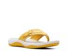 Sunmaze Shine Flip Flop Yellow view