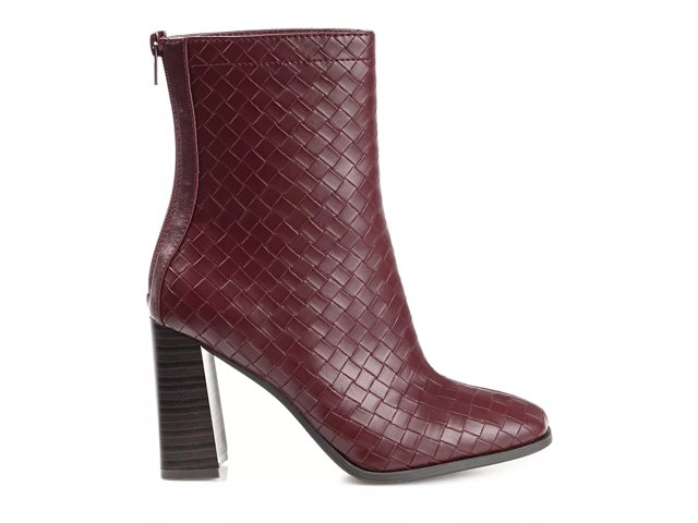 Burgundy deals booties dsw