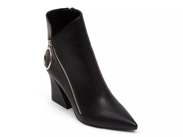 Burgundy store booties dsw