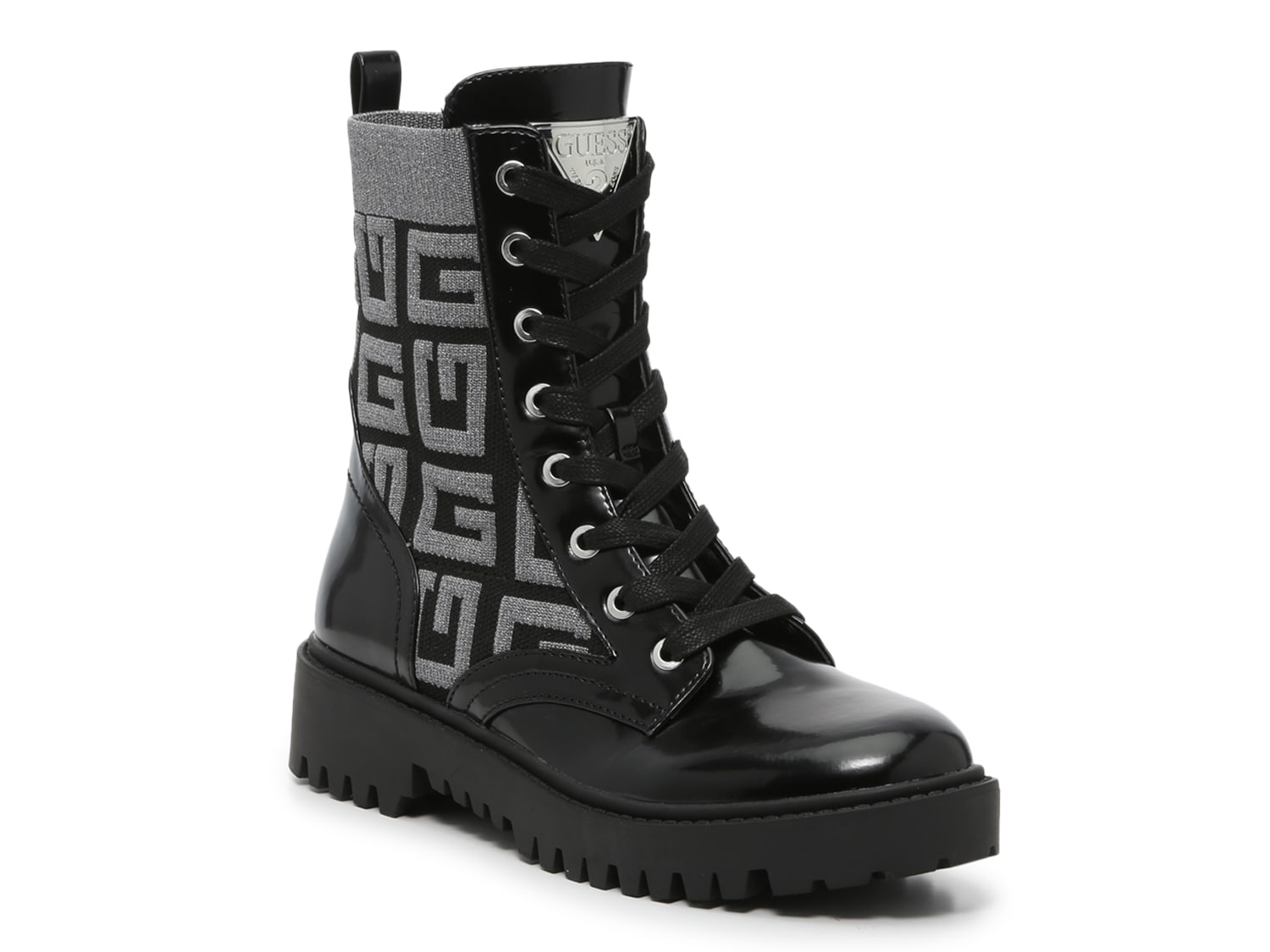 Guess Olina Combat Boot - Free Shipping | DSW