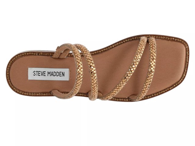 Steve madden gold flats on sale