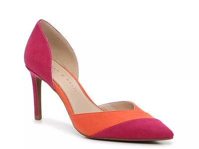 Orange on sale pumps dsw