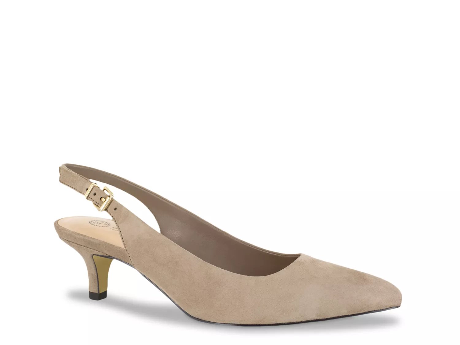 Bella Vita Scarlett Pump | Women's | Taupe/Stone | Size 9 | Pumps | Kitten | Slingback