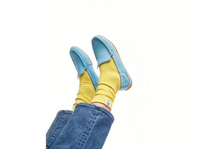 Hush puppies loafer socks top