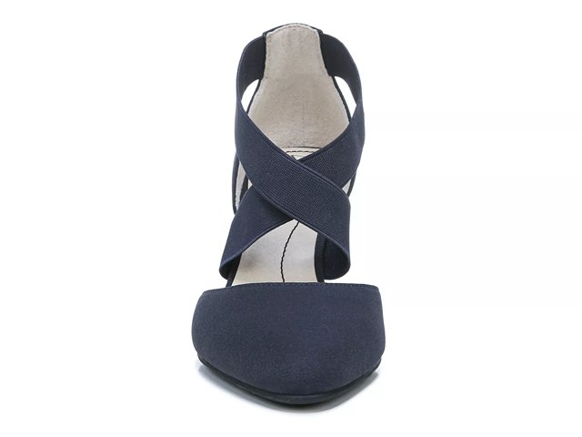 Lifestride navy blue pumps sales