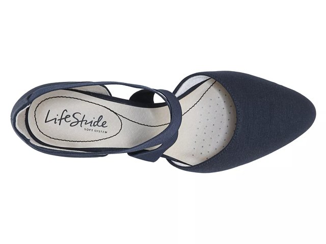 Lifestride discount gray pumps