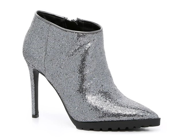 Silver booties dsw top