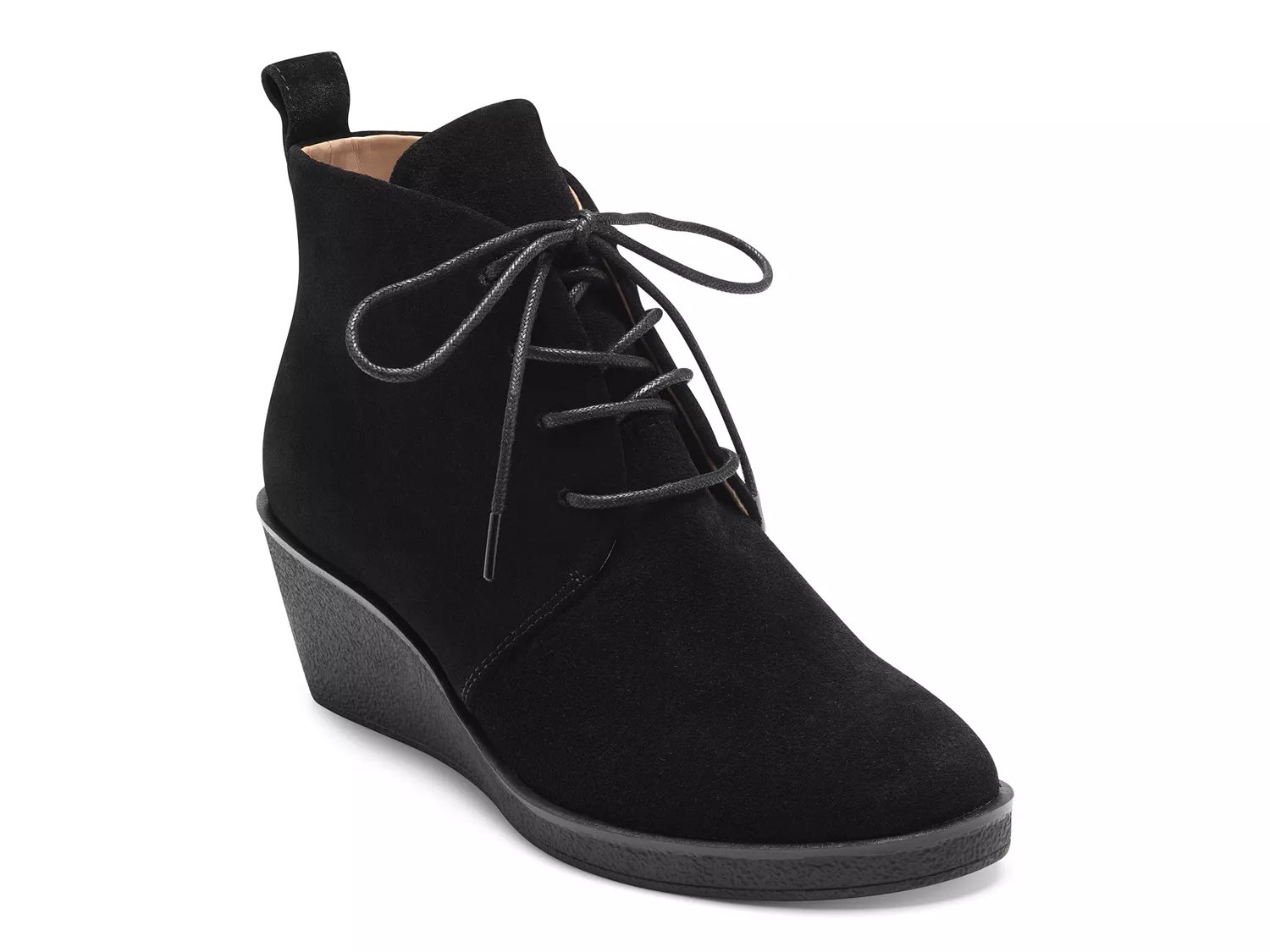 Dsw black wedge on sale booties