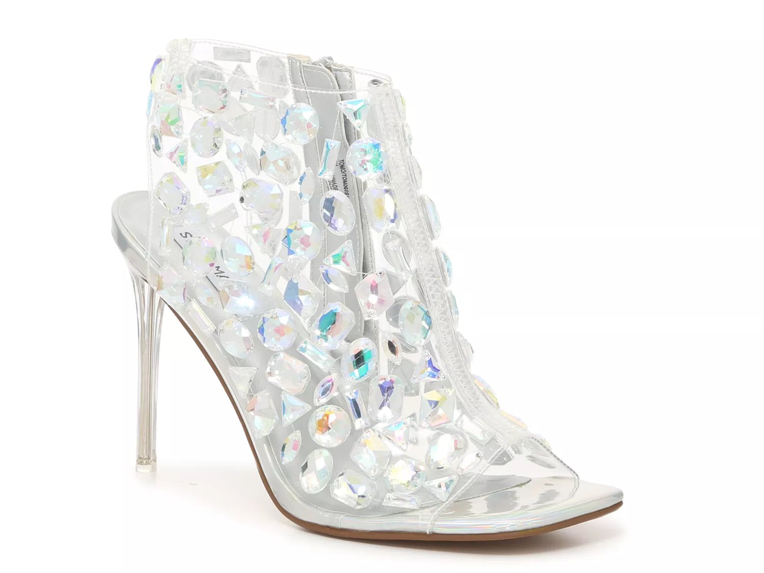 Steve madden store clear booties