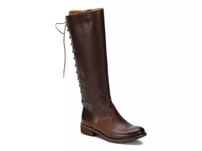 dsw brown tall boots