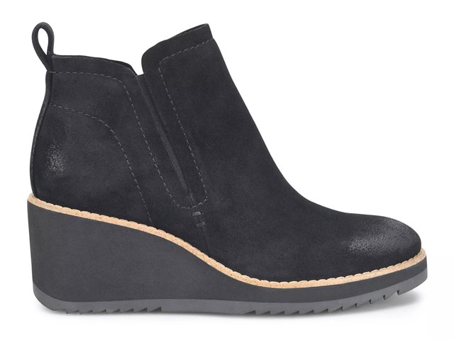 Dsw black wedge boots sales