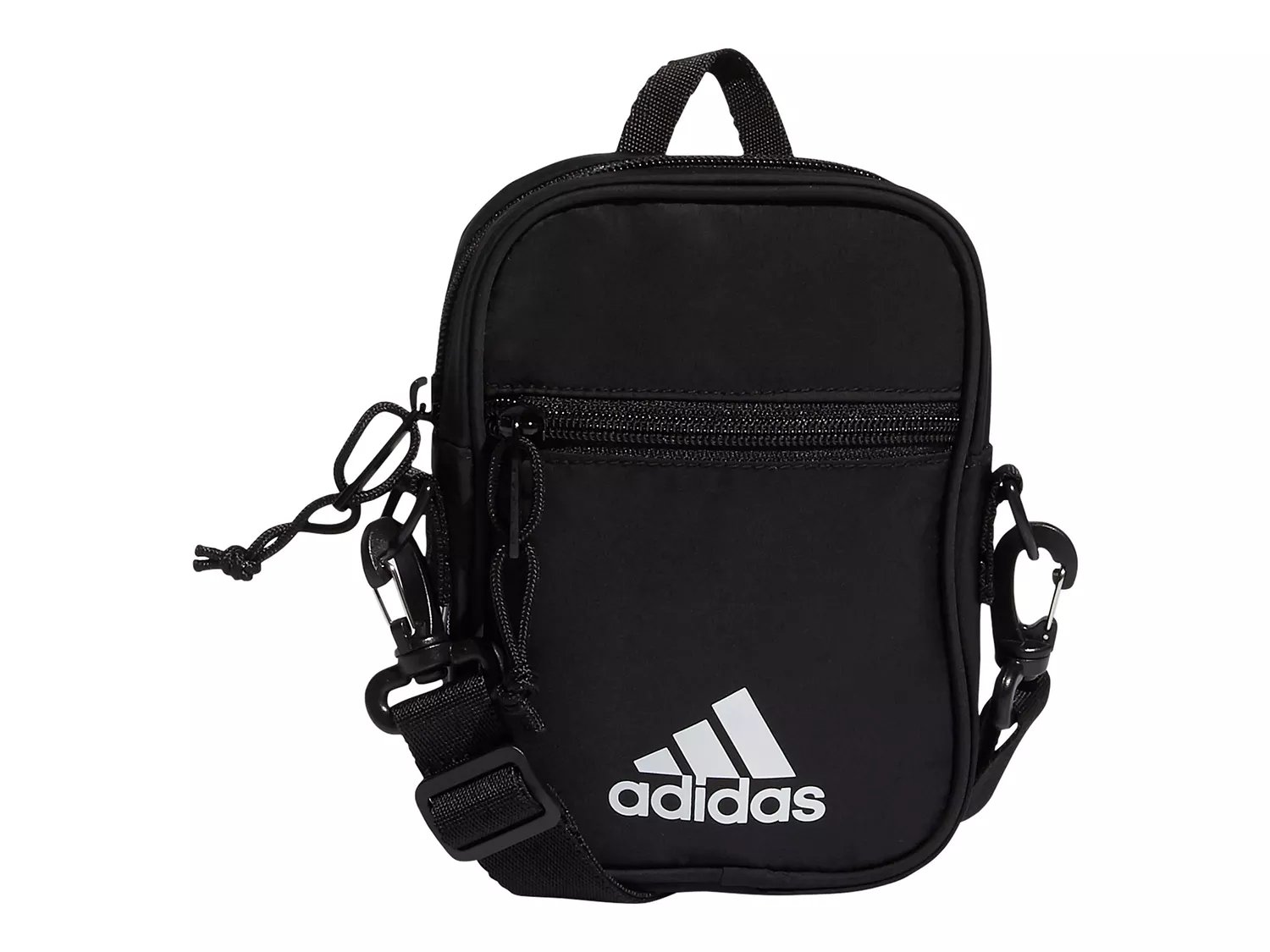 adidas Originals Unisex Festival Crossbody Bag, Black/White, ONE