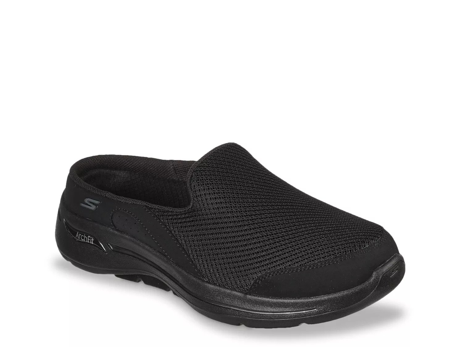 Skechers Performance Women's Go Walk Patch Mule, Black, 11