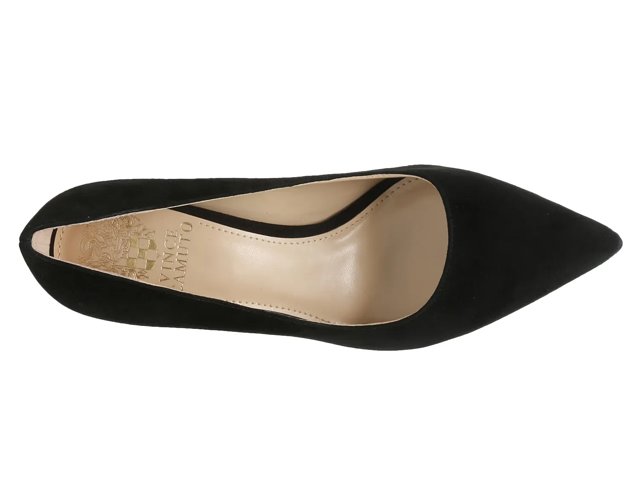 Vince camuto hotsell black suede pumps