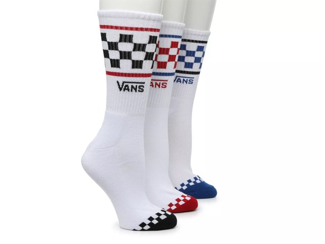 Vans red checkered socks shop