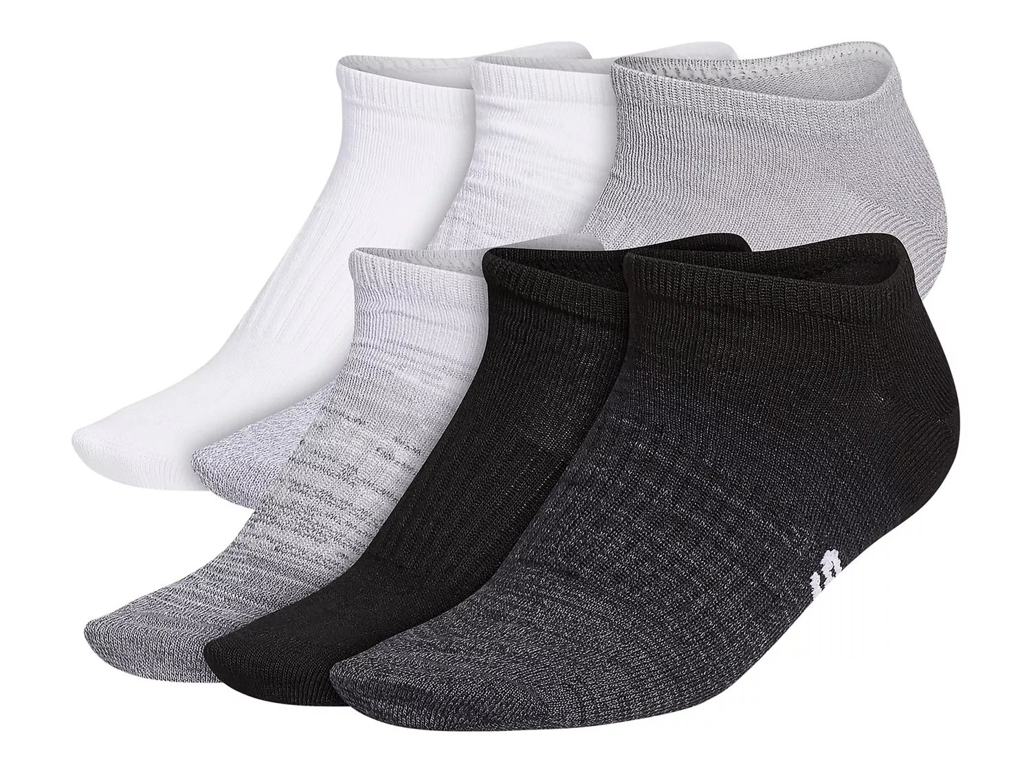 adidas Superlite Badge of Sport 2 Women's No Show Socks 6 Pack Free