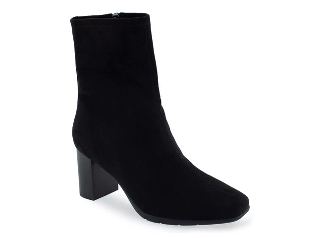 Aerosoles square deals toe boots