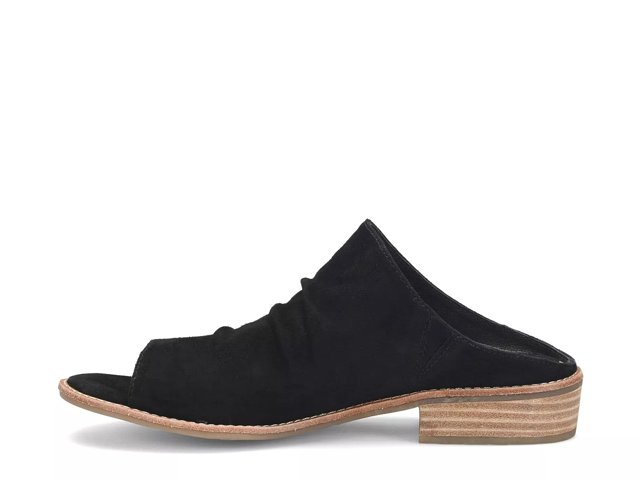 Dsw black flat sandals deals