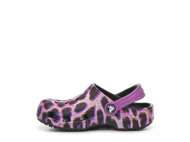 Crocs Animal Print Clog Kids Free Shipping DSW
