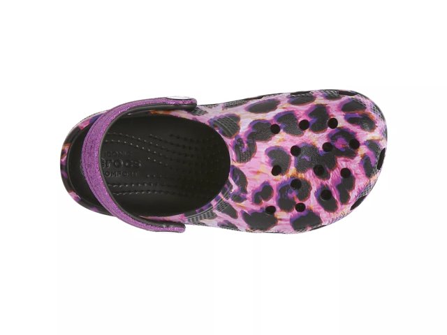 Crocs classic animal print clog clearance