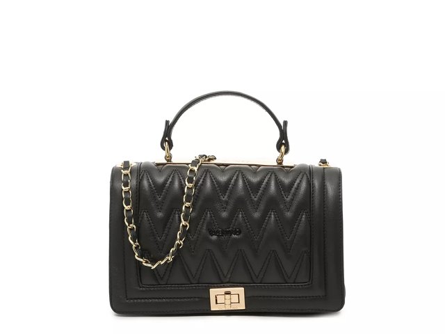 VALENTINO BY MARIO VALENTINO Alice Quilted Leather Shoulder Bag In Black