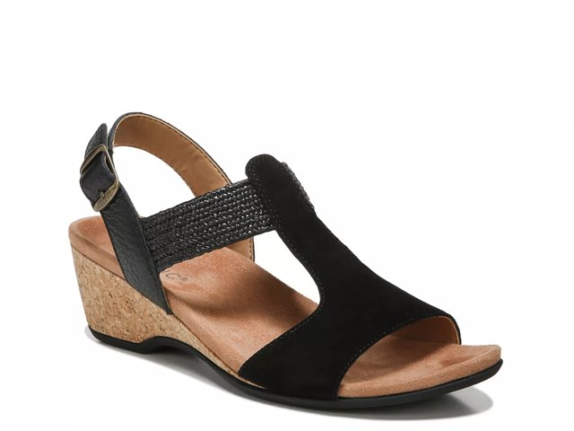 Vionic Paradise Kaytie Wedge Sandal - Free Shipping | DSW