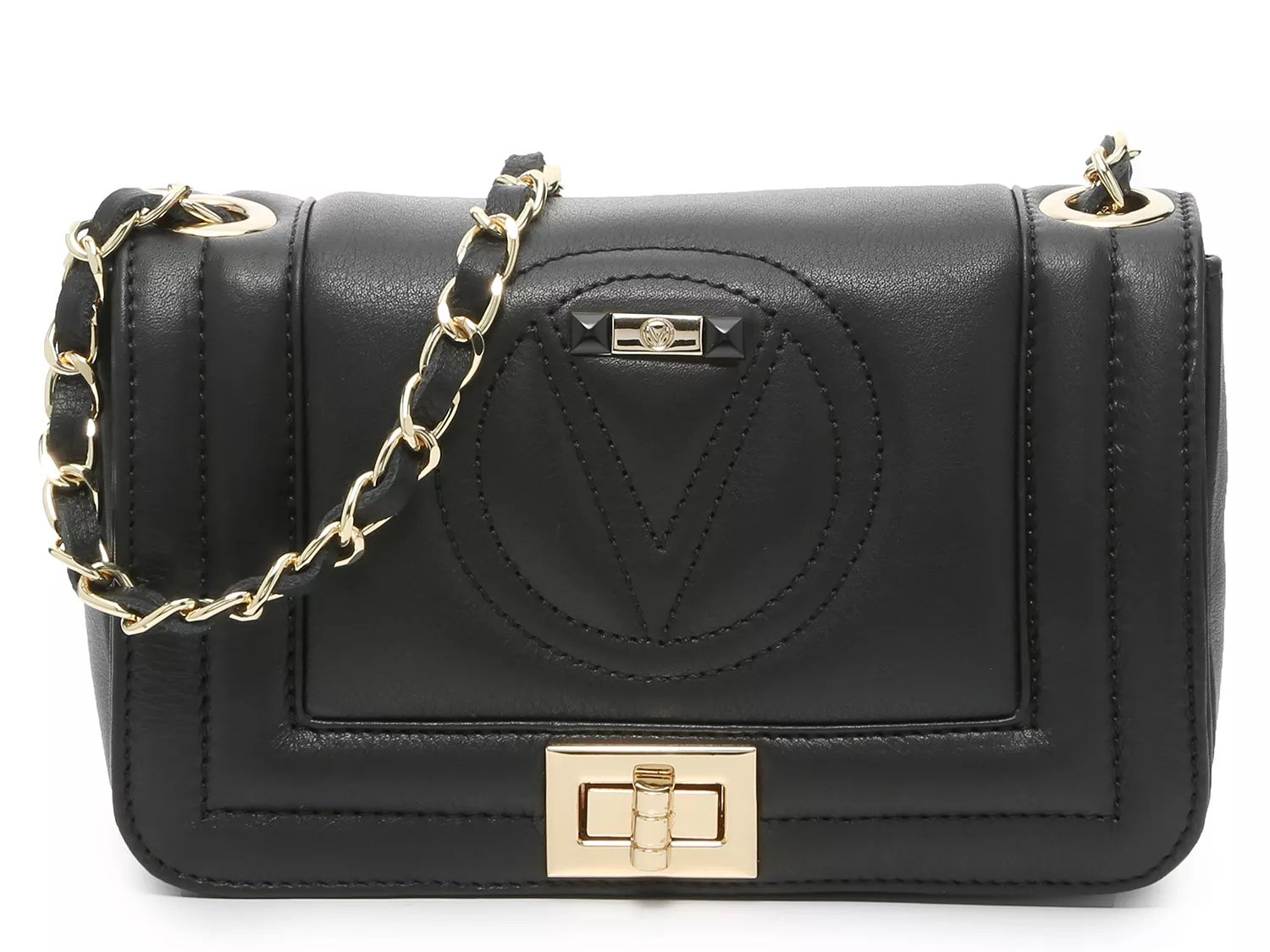 Valentino by Mario Valentino Beatriz Leather Crossbody Bag | DSW