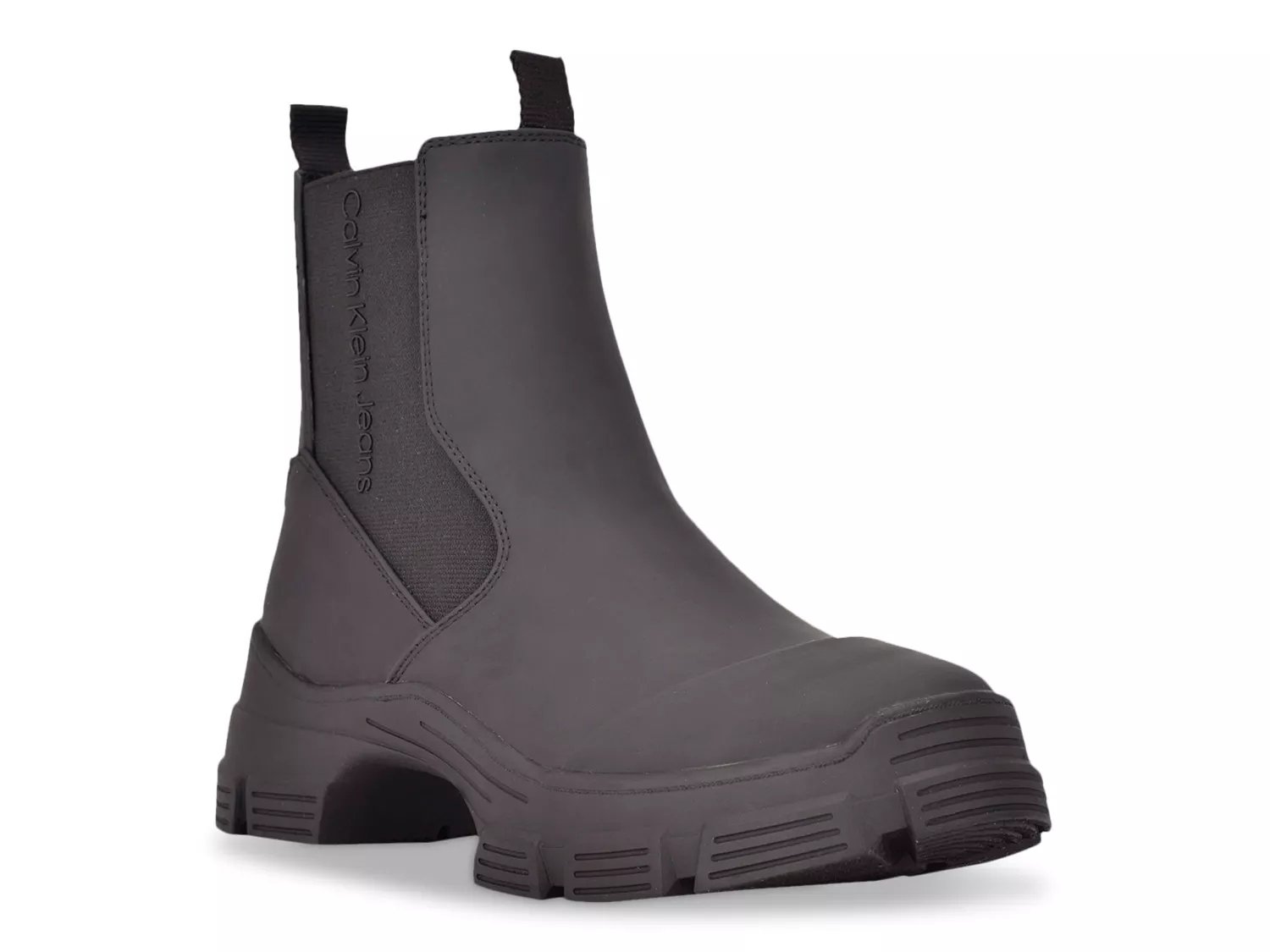 Calvin klein sale rubber chelsea boots