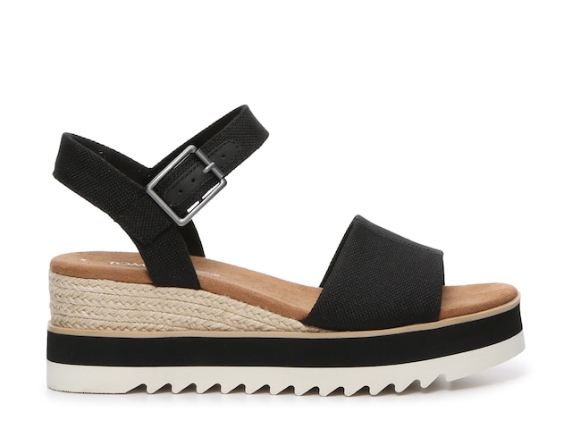 TOMS Diana Espadrille Wedge Sandal - Women's - Free Shipping | DSW